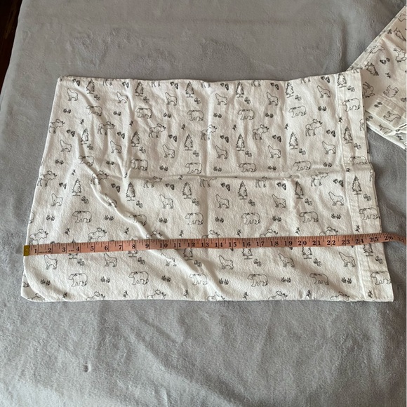 Eddie Bauer White Polar Bear Print full size Bedding Set - Picture 8 of 9